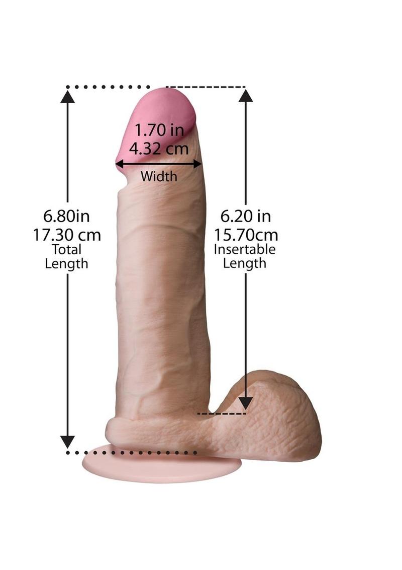 The Realistic Cock Ultraskyn Dildo 6in
