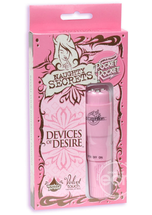 Naughty Secrets Devices Of Desire Pocket Rocket Waterproof 4in