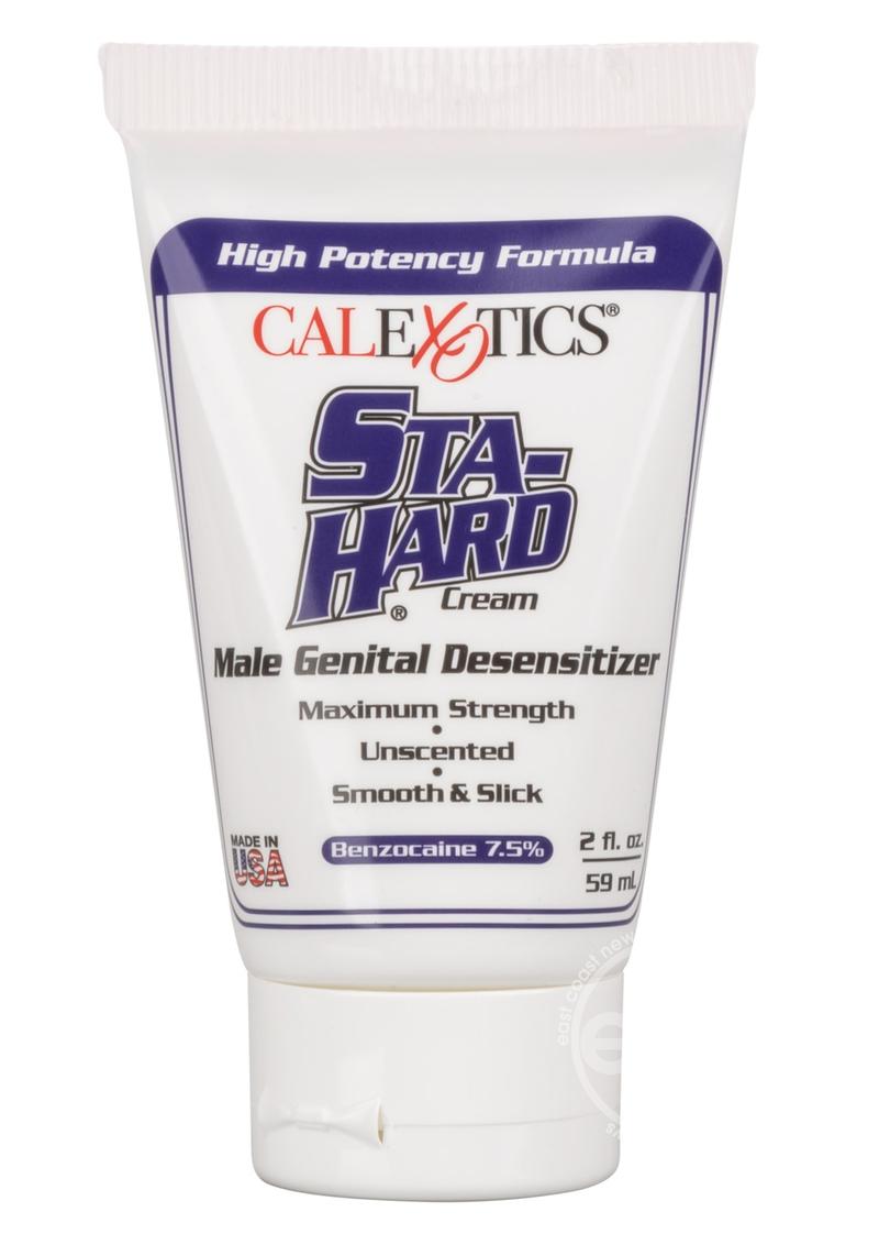 Sta-Hard Cream Male Genital Desensitizer 2oz