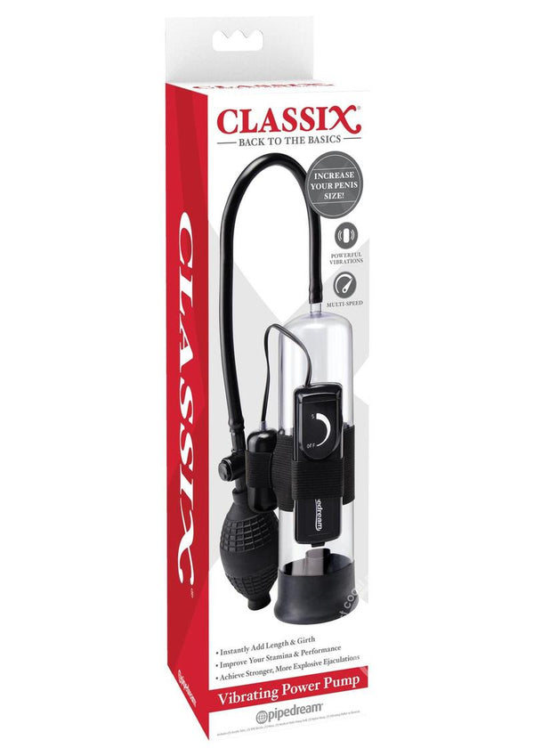 Classix Vibrating Power Penis Pump