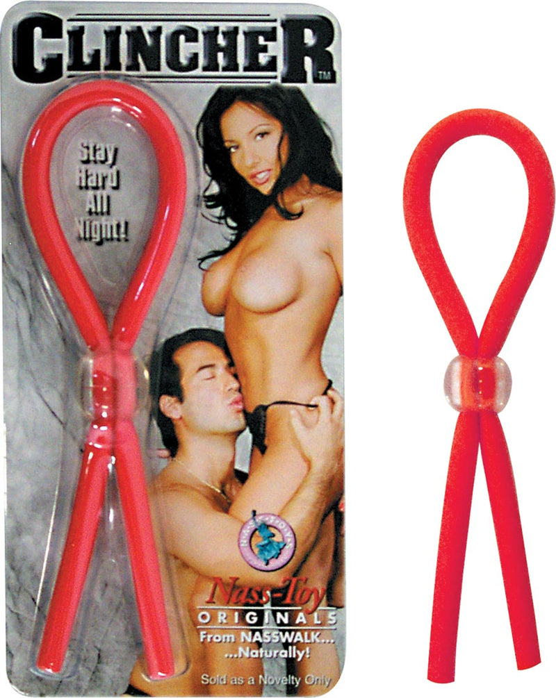 Clincher Adjustable Rubber Tie Cock Ring