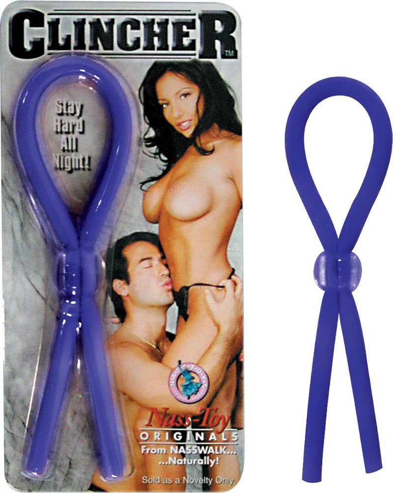 Clincher Adjustable Rubber Tie Cock Ring