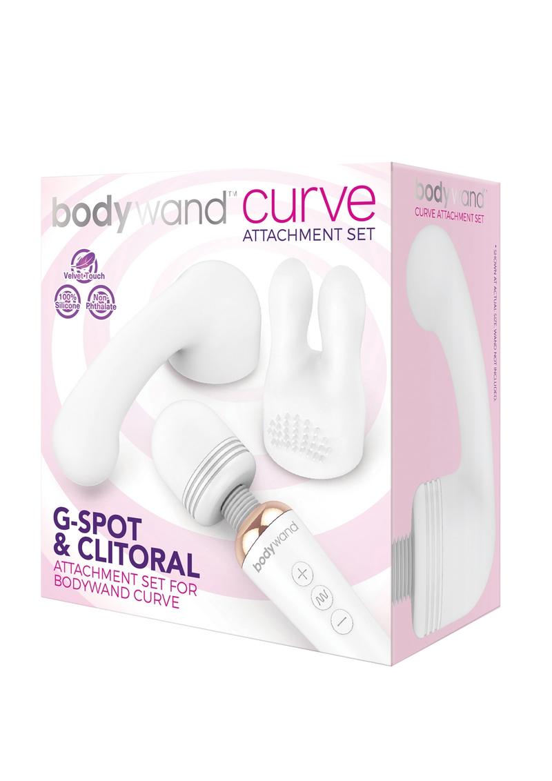 Bodywand Curve Silicone G-Spot & Clitoral Attachment Set