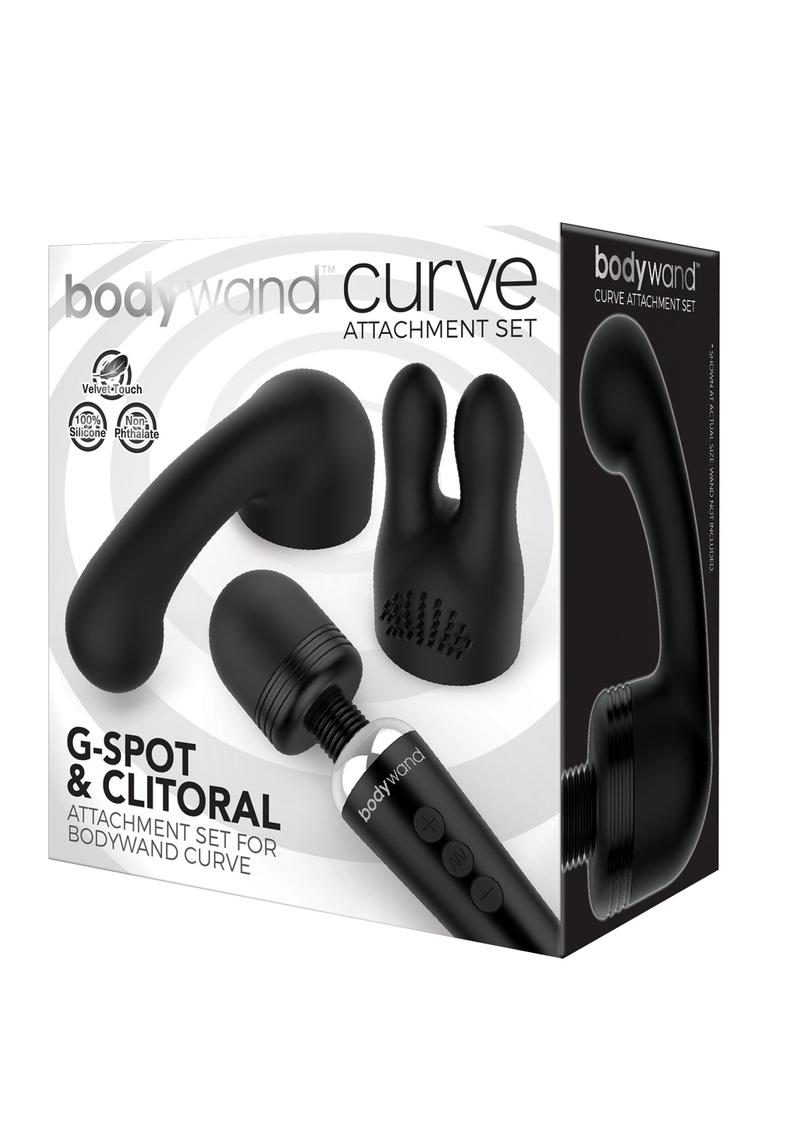 Bodywand Curve Silicone G-Spot & Clitoral Attachment Set