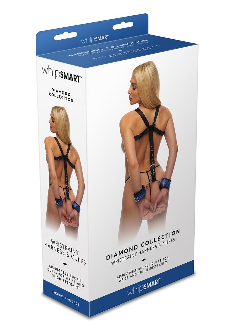 WhipSmart Diamond Wristraint Harness with Cuffs