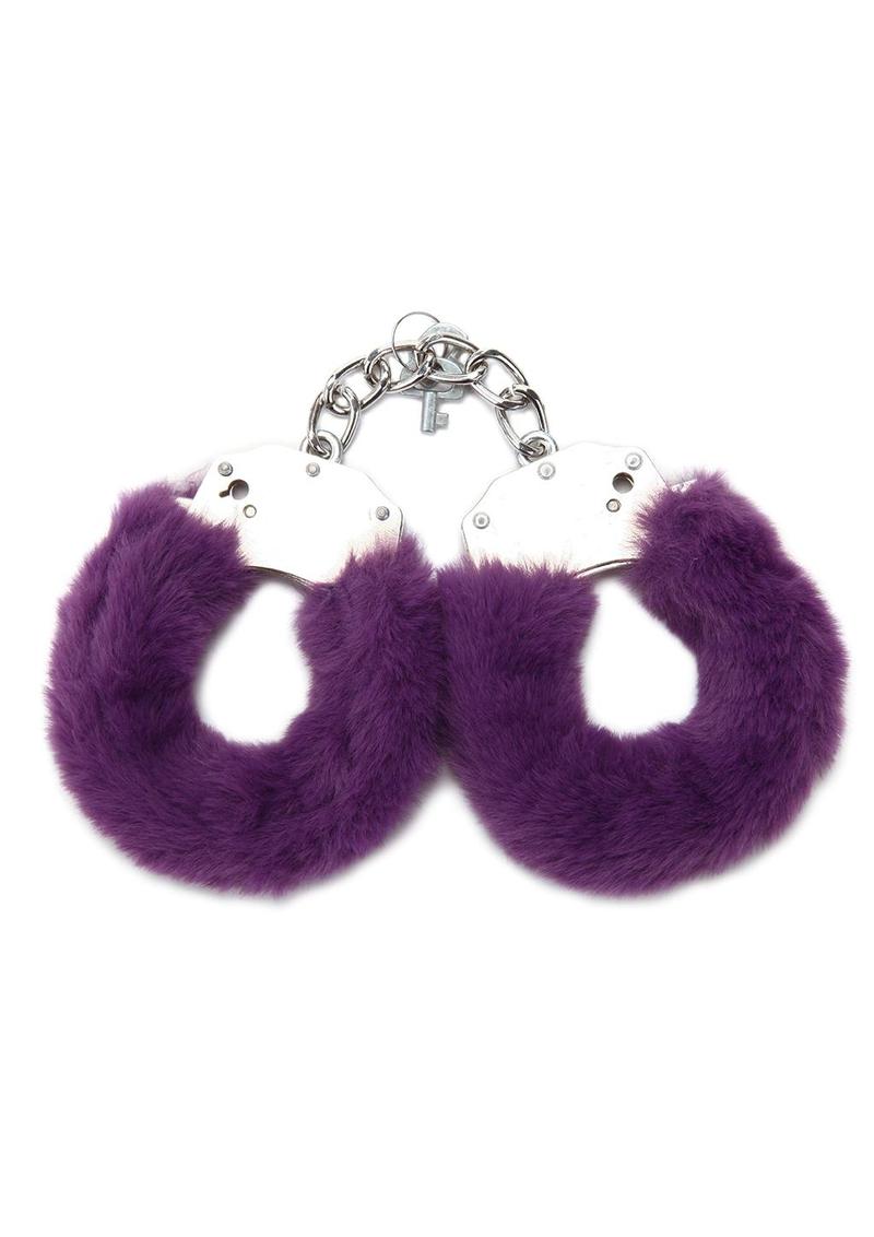 FURRY CUFFS WITH EYE MASK