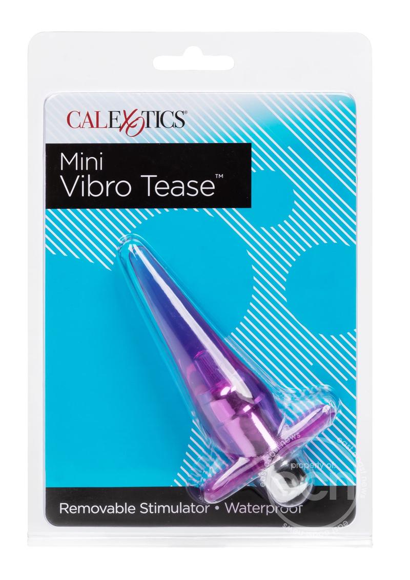 CalExotics Mini Vibro Tease Vibrating Butt Plug