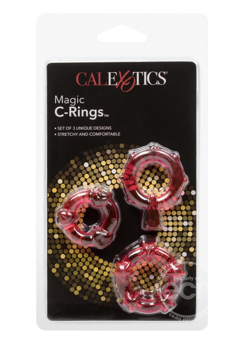 Magic C Rings Cock Rings (3 Piece Set)