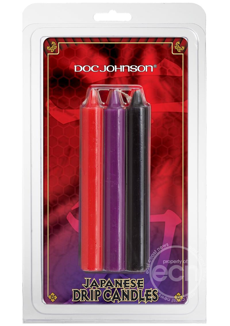 Doc Johnson Japanese Drip Candles 3 Pack