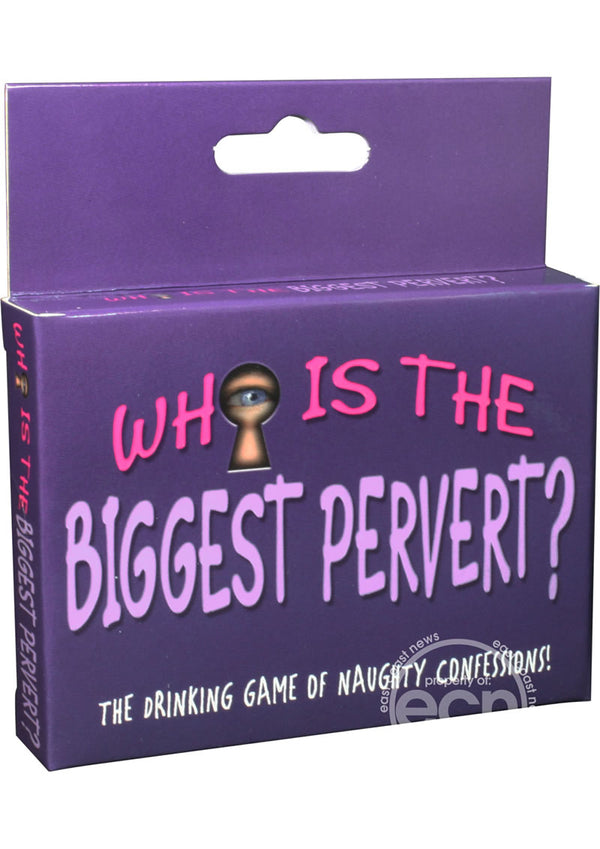 Who's The Biggest Pervert? Card Game