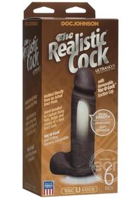 The Realistic Cock Ultraskyn Dildo 6in