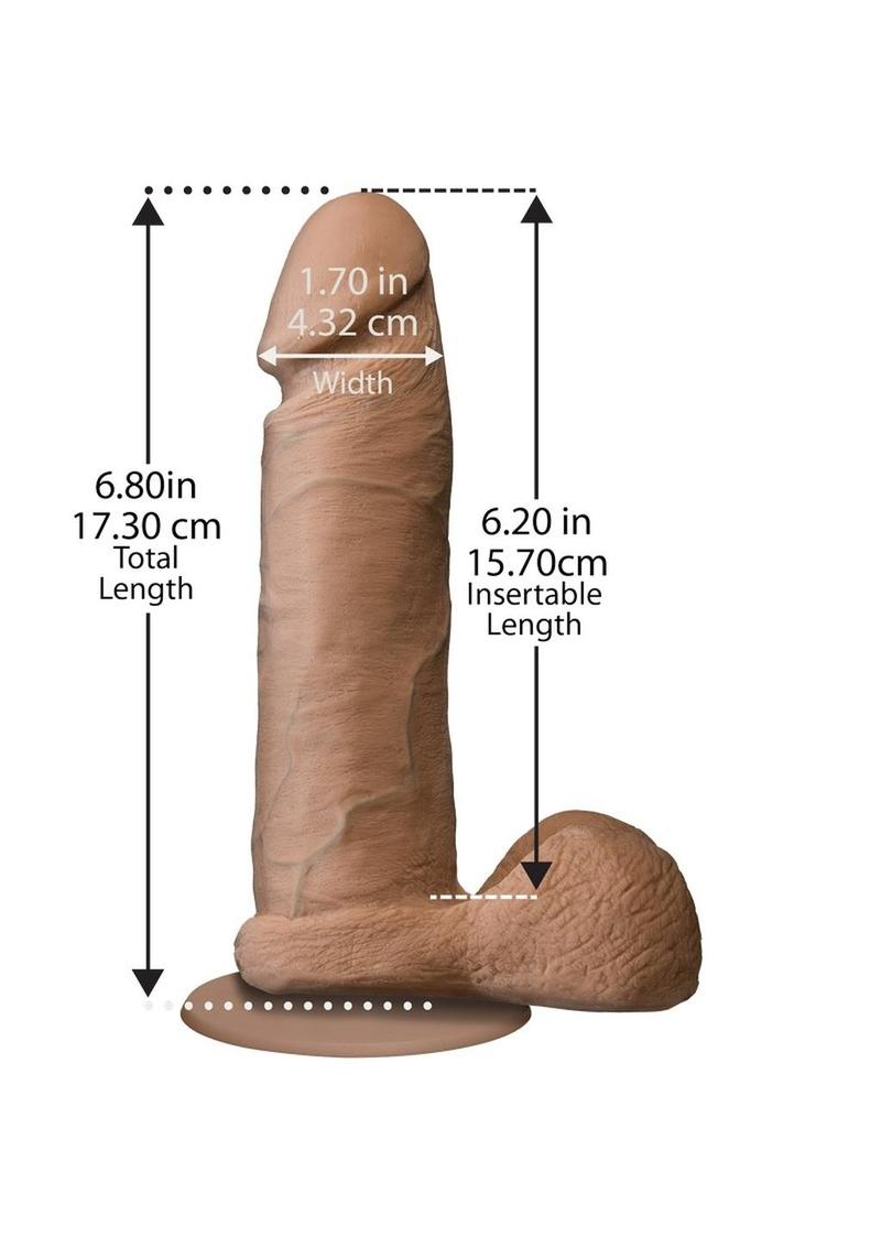 The Realistic Cock Ultraskyn Dildo 6in