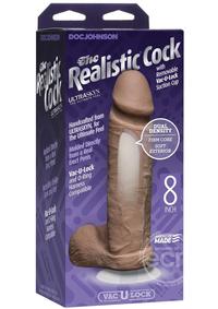 The Realistic Cock Ultraskyn Dildo 8in