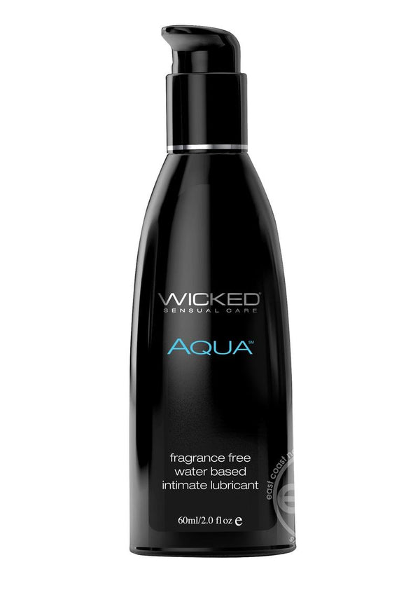 Wicked Aqua Water Based Lubricant Fragrance Free