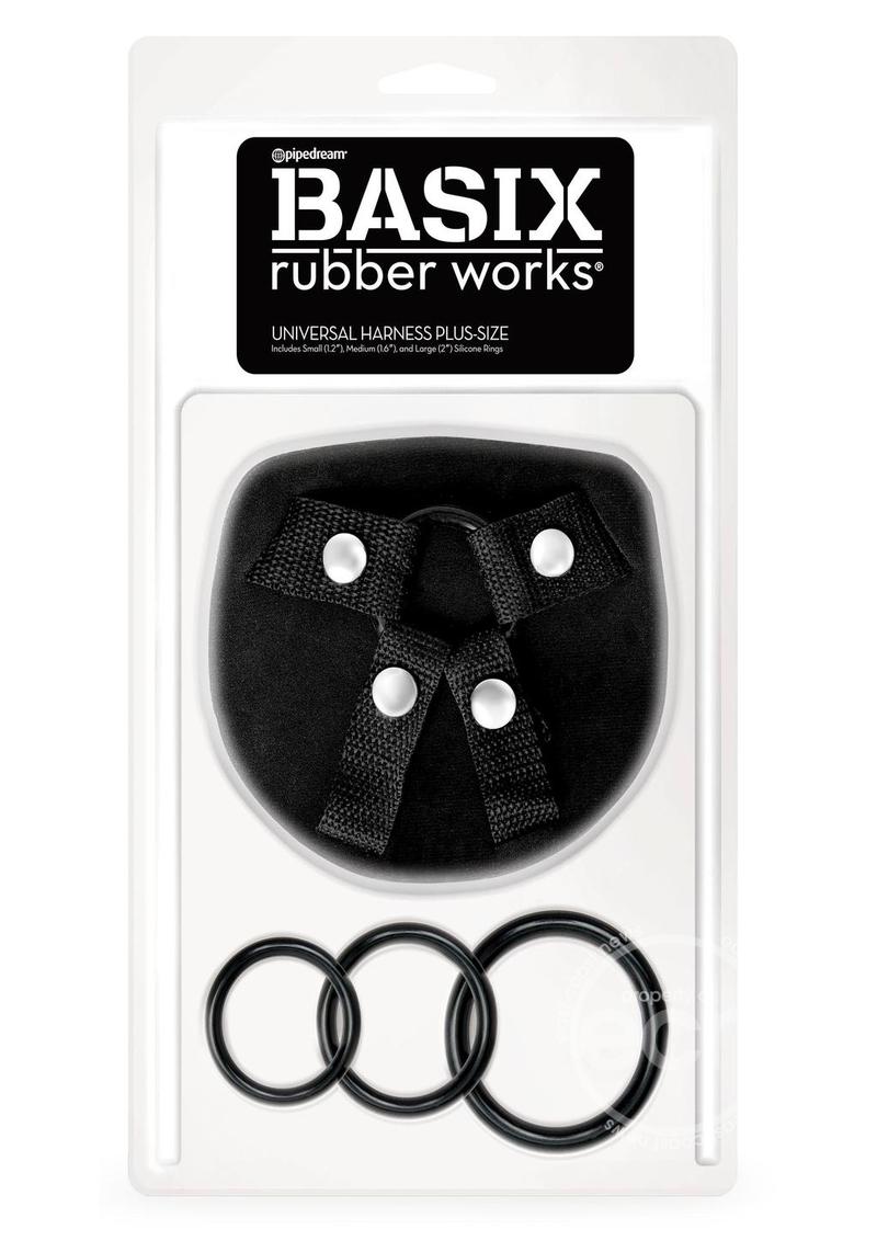 Basix Rubber Works Universal Harness Plus Size