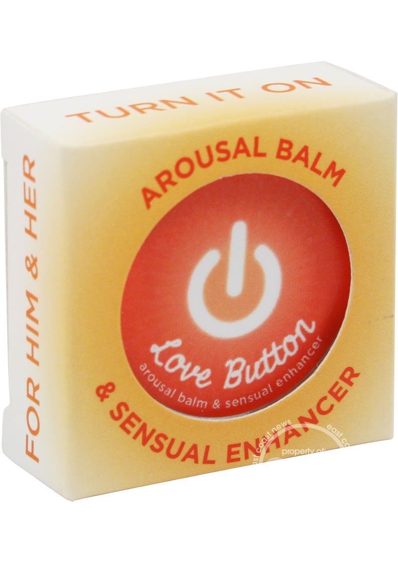 Earthly Body Love Button Cooling Arousal Balm and Sensual Enhancer Tin .45oz