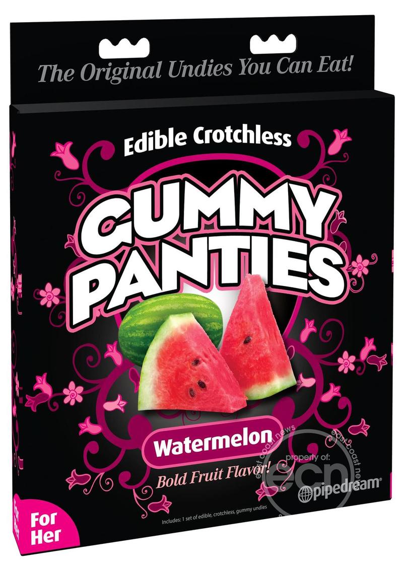 Edible Crotchless Gummy Panties