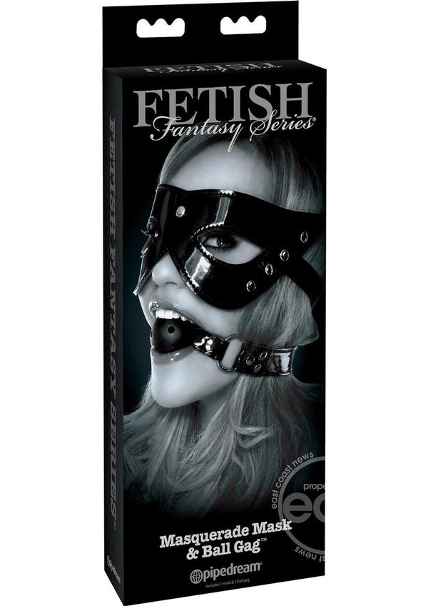 Fetish Fantasy Series Limited Edition Masquerade Mask & Ball Gag Set