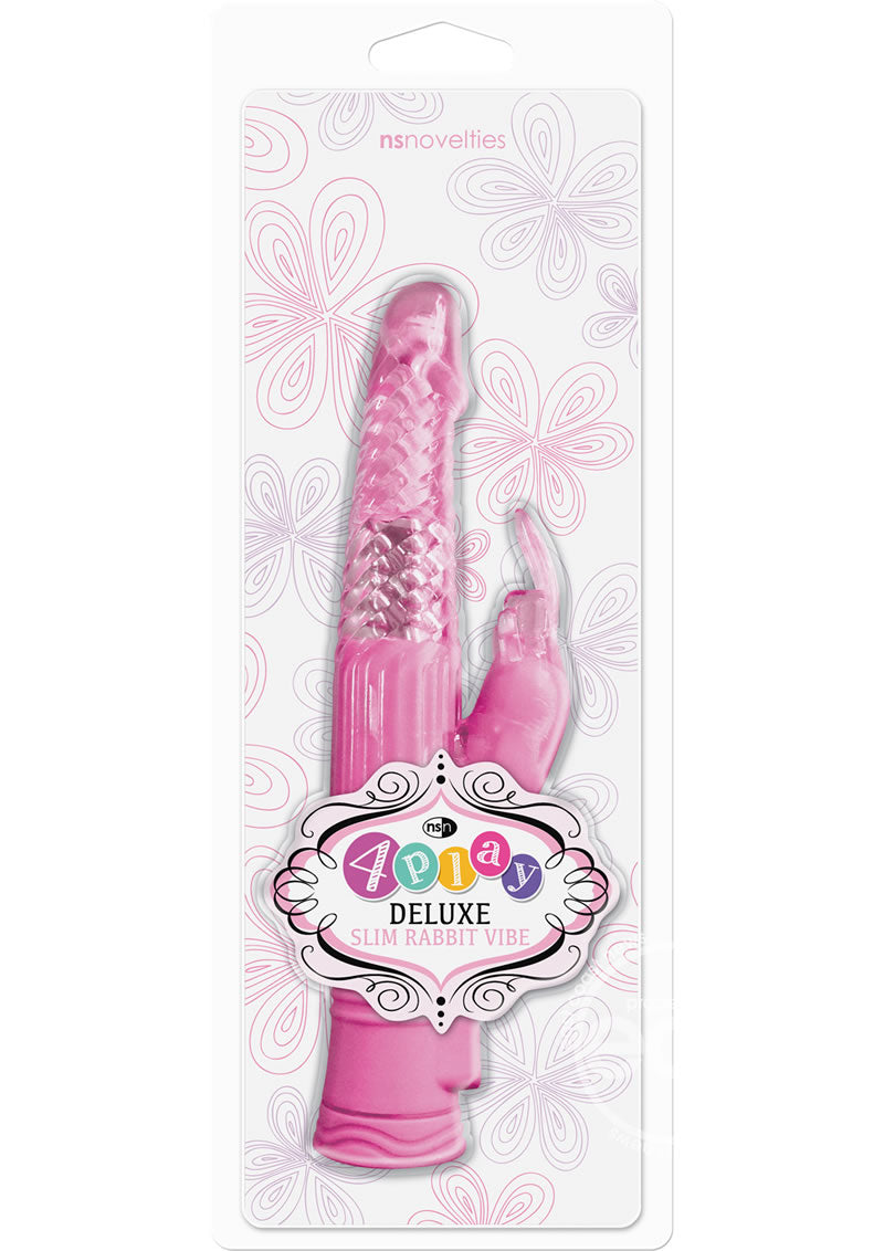 4Play Deluxe Slim Rabbit Vibrator