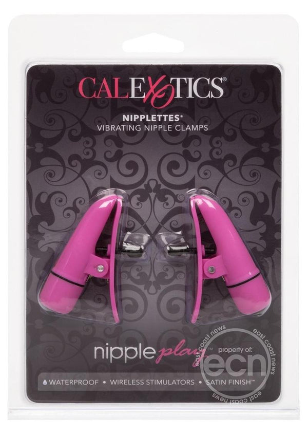 Nipple Play Nipplettes Vibrating Nipple Clamps