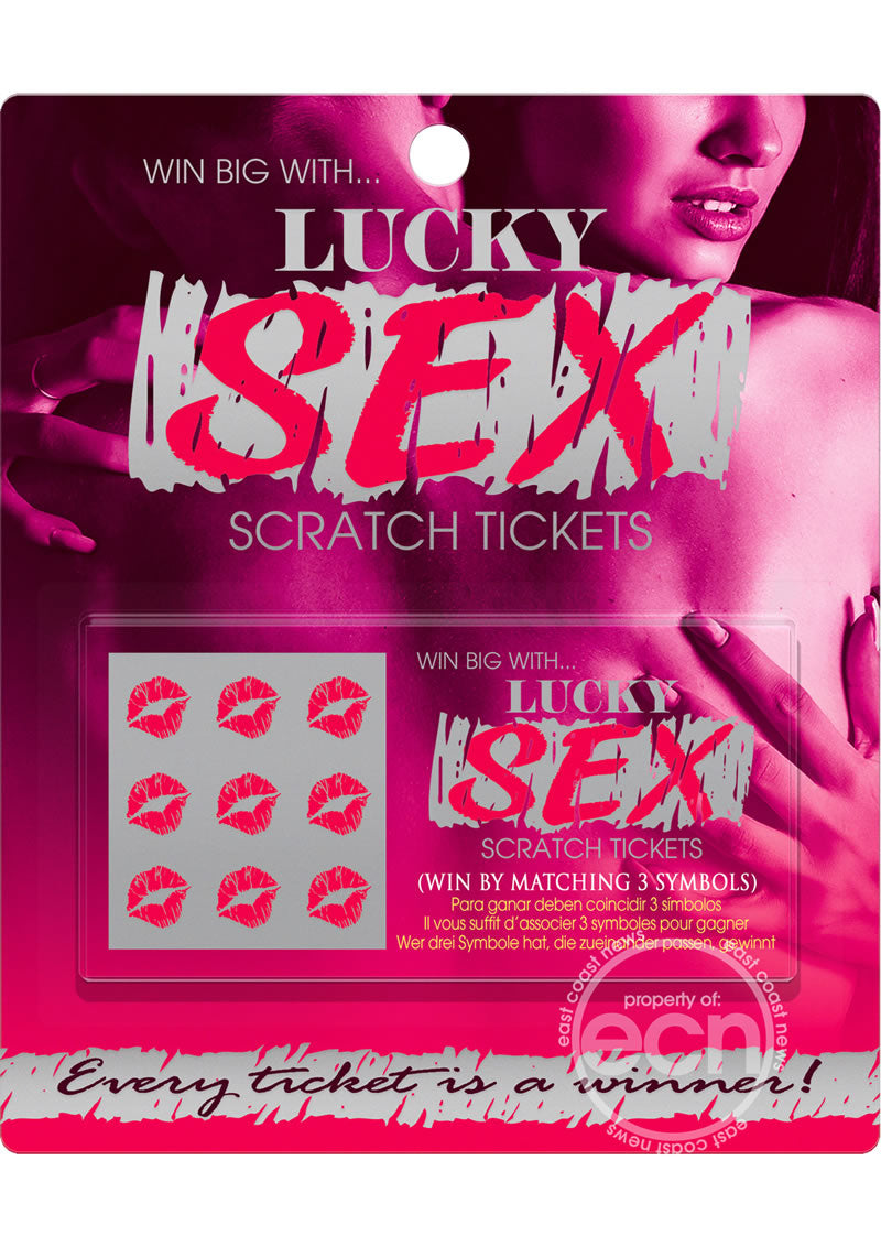 Lucky Sex! Scratch Tickets