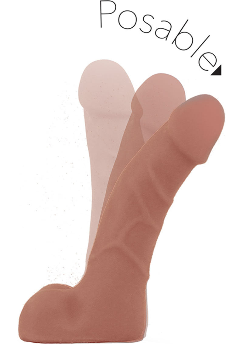 Au Naturel Suave Dildo 7in