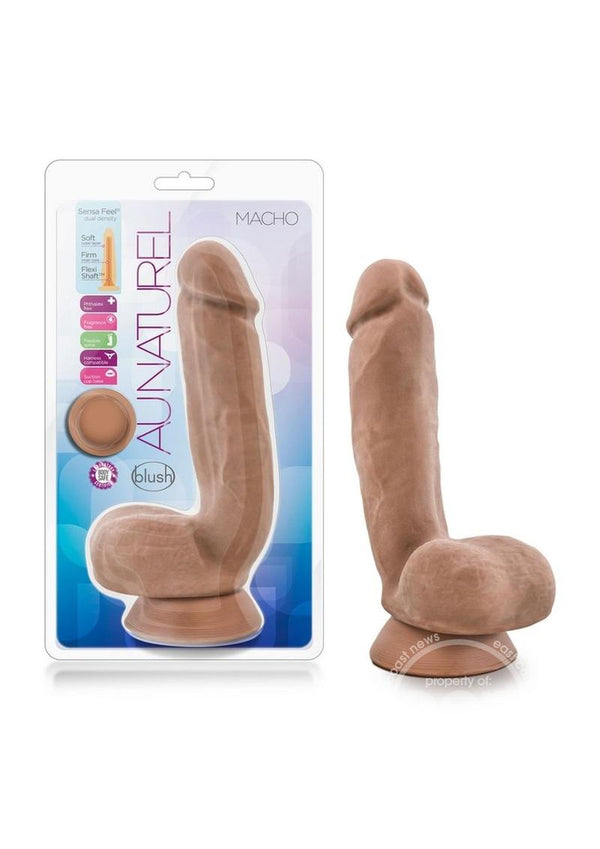 Au Naturel Macho Dildo 8.75in