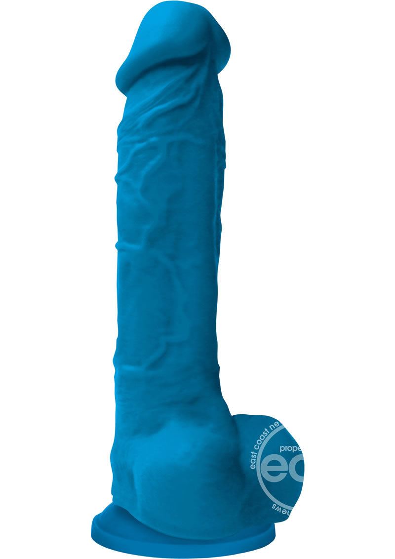 Colours Pleasures Silicone Dildo 8in