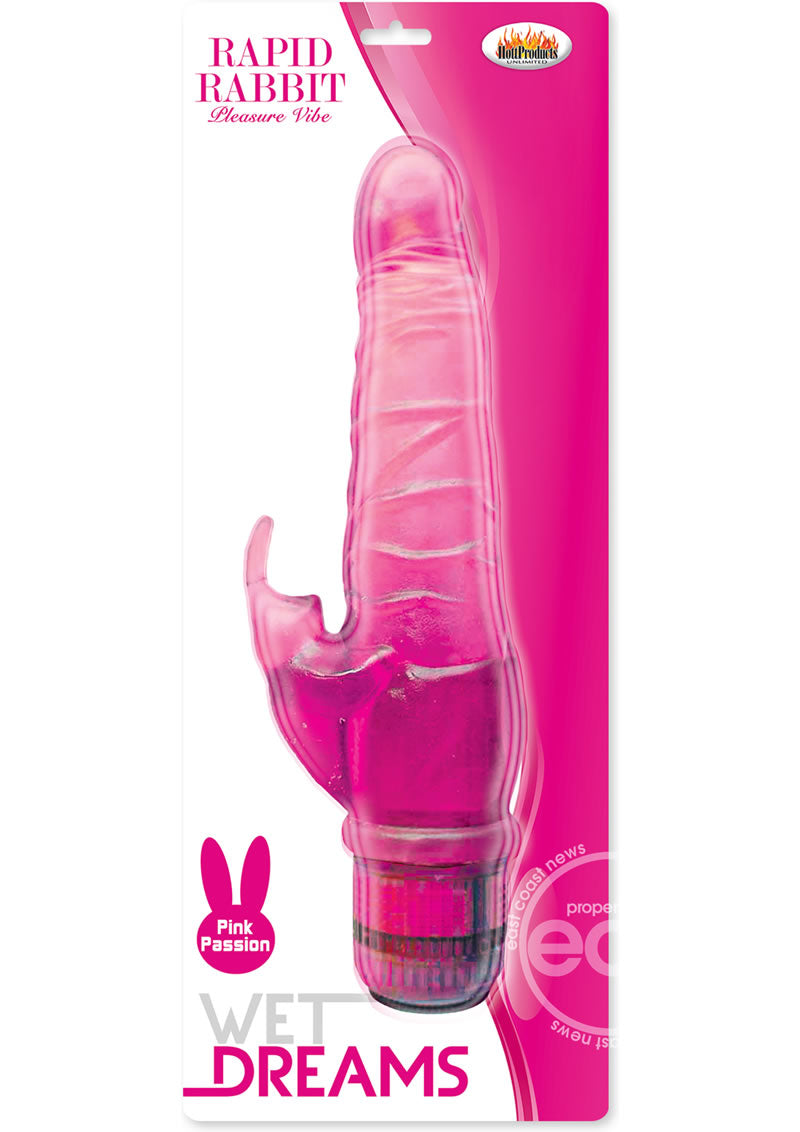 Wet Dreams Rapid Rabbit Pleasure Vibe Water Resistant Vibrator