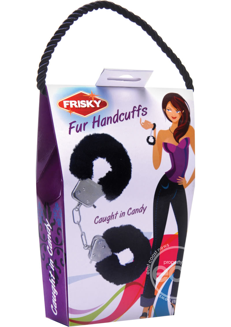 Frisky Caught In Candy Furry Cuffs