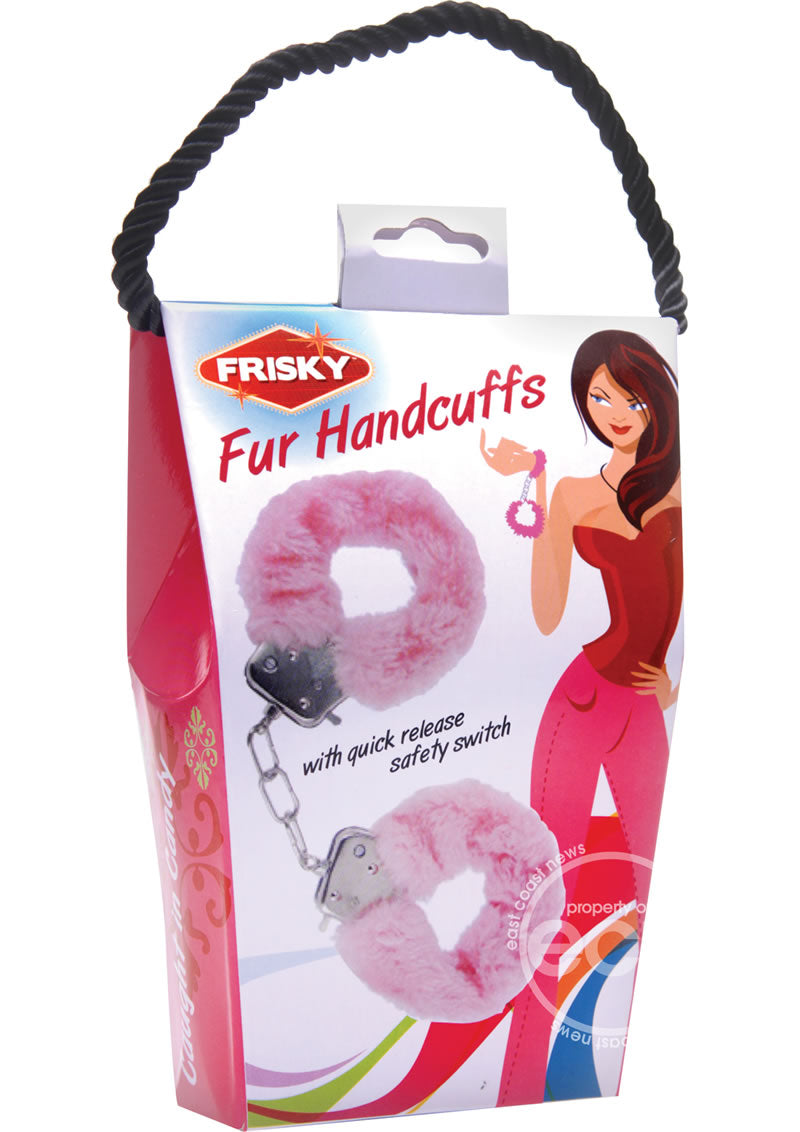 Frisky Caught In Candy Furry Cuffs