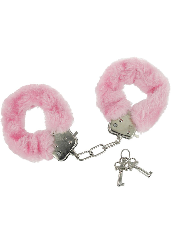 Frisky Caught In Candy Furry Cuffs