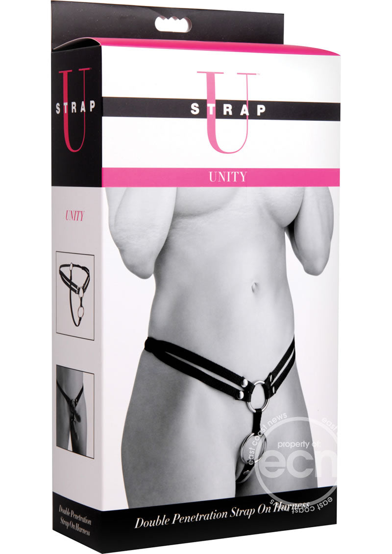 Strap U Unity Double Penetration Strap On Harness