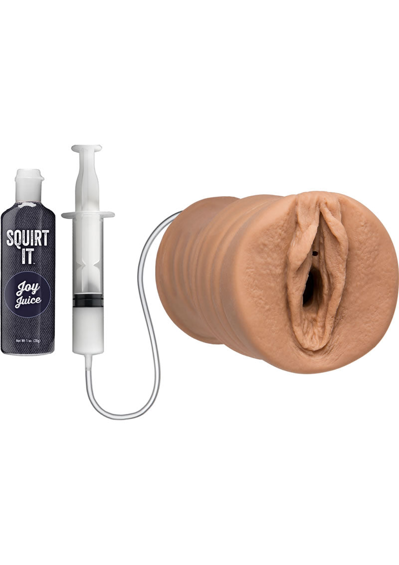 Squirt It Ultraskyn Squirting Masturbator with 1oz Joy Juice