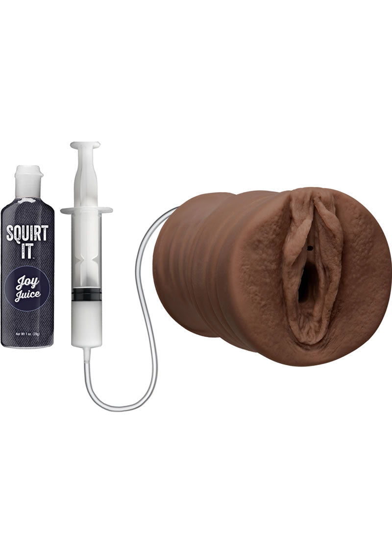 Squirt It Ultraskyn Squirting Masturbator with 1oz Joy Juice