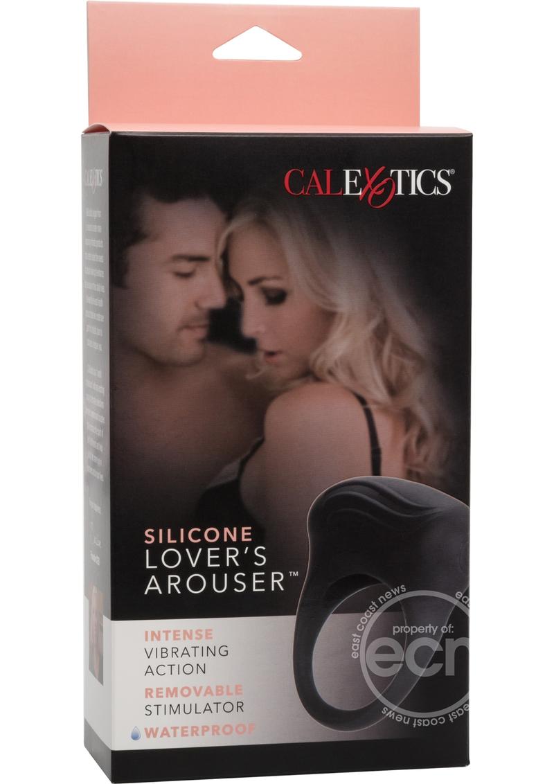 CalExotics Silicone Lovers Arouser Silicone Vibrating Cock Ring