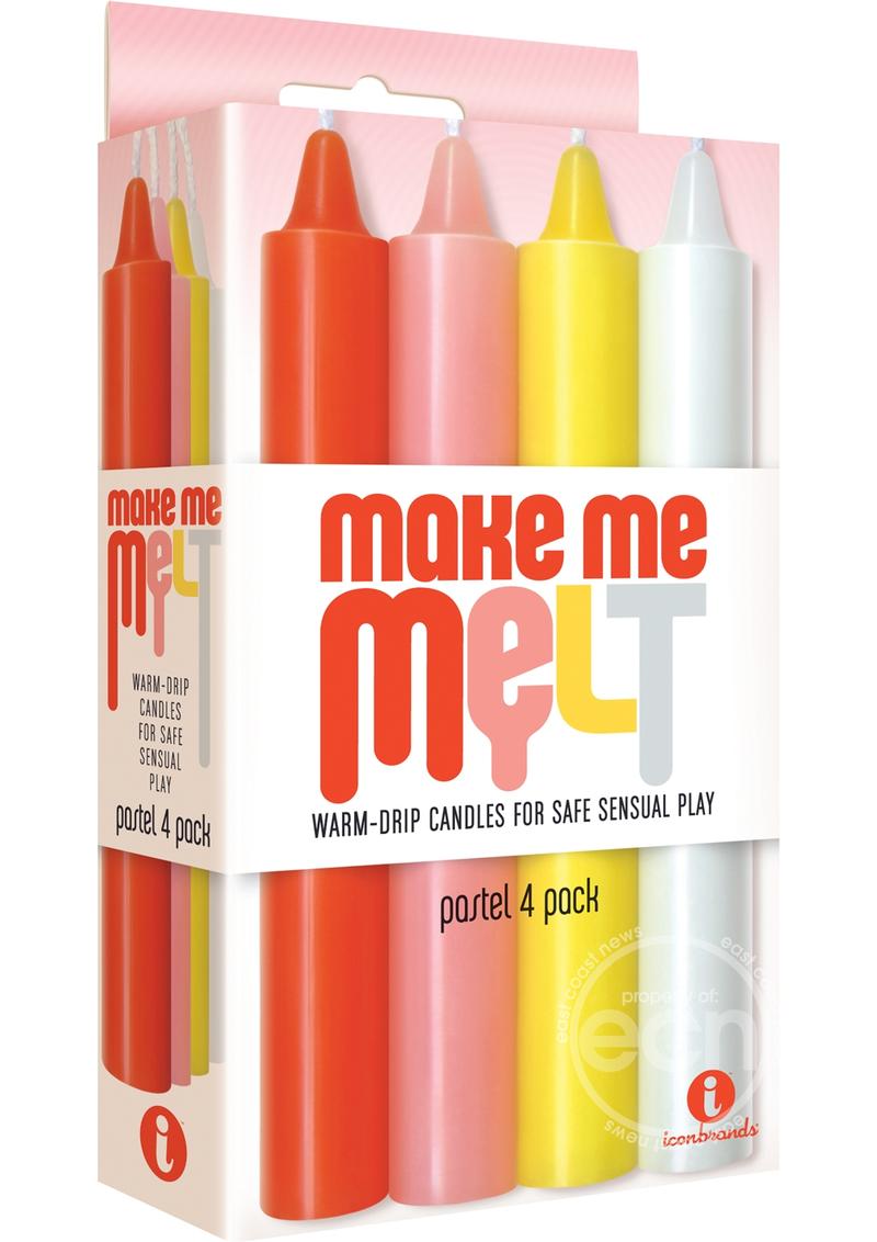 Make Me Melt Warm-Drip Candles 4 Pack