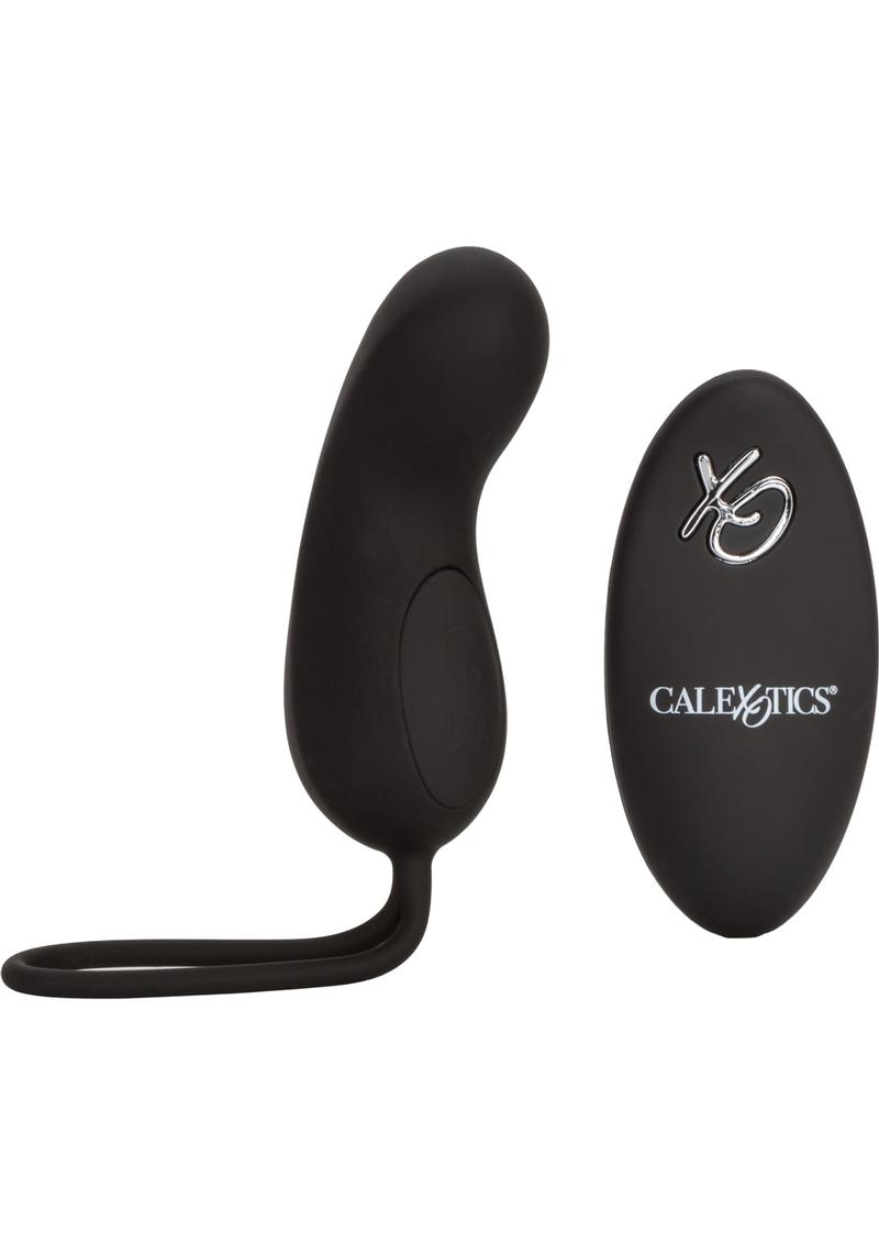 Silicone Rechargeable Curve Bullet with Remote Control