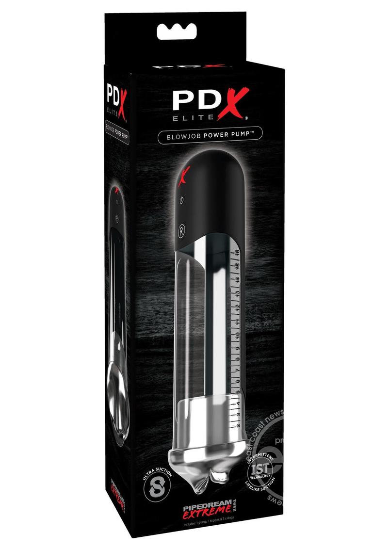 Pipedream Extreme Elite Blowjob Power Pump Masturbator - Mouth