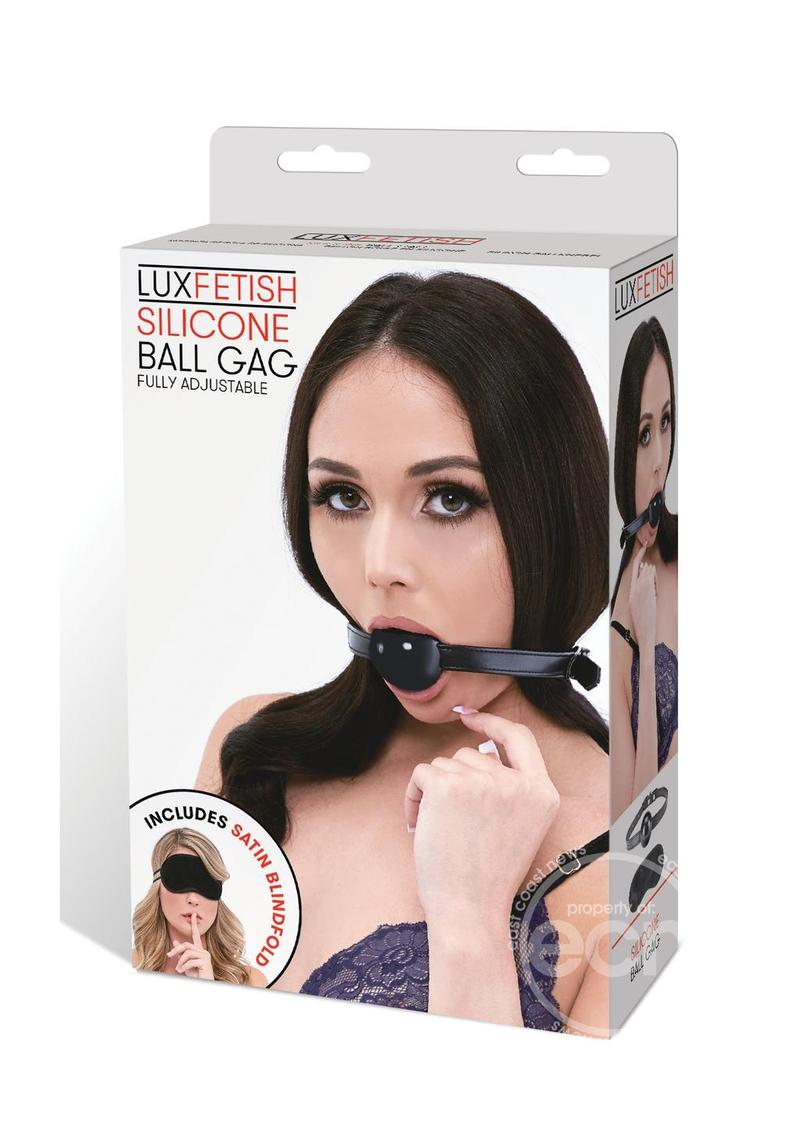 Lux Fetish Silicone Ball Gag