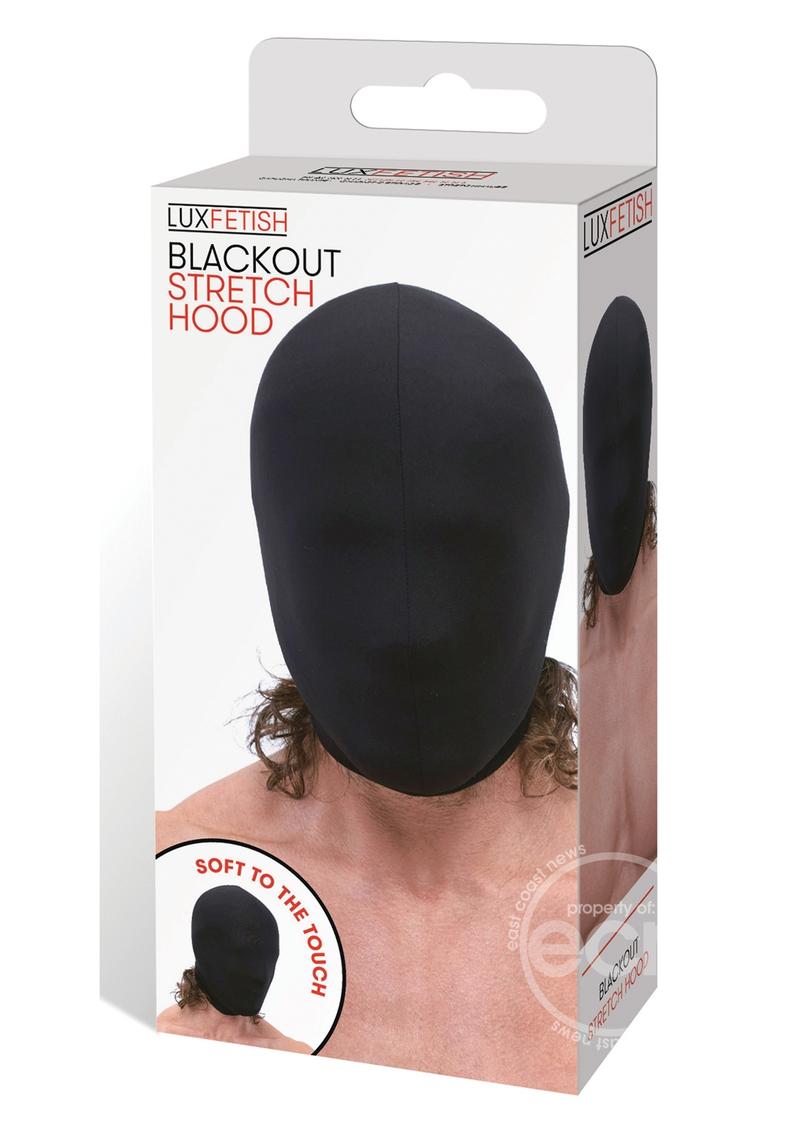 Lux Fetish Stretch Hood Black One Size Fits All