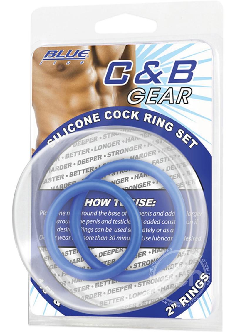 C&B Gear Silicone Cock Ring Set