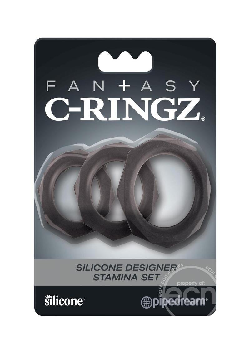 Fantasy C-Ringz Silicone Designer Stamina Cock Ring Set