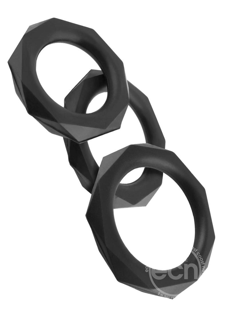 Fantasy C-Ringz Silicone Designer Stamina Cock Ring Set