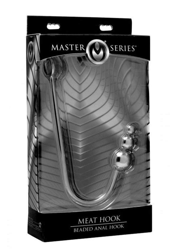 Master Series Meat Hook Beaded Anal Hook