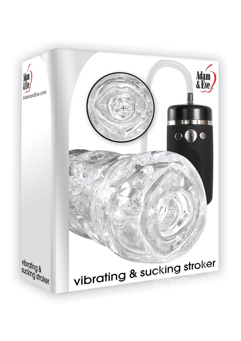 Vibrating And Sucking Stroker