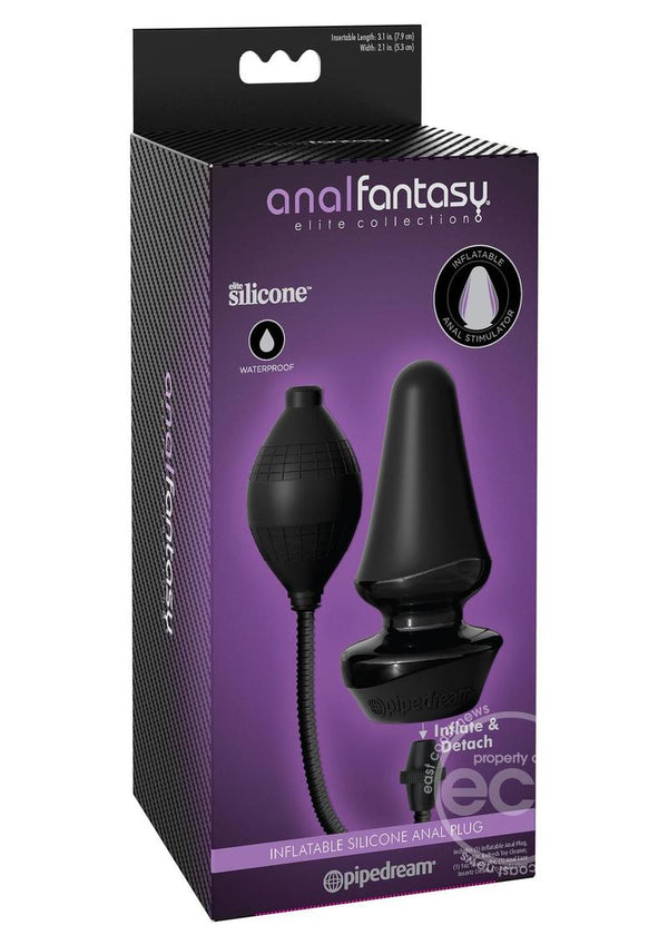 Anal Fantasy Elite Inflatable Silicone Anal Plug 5in