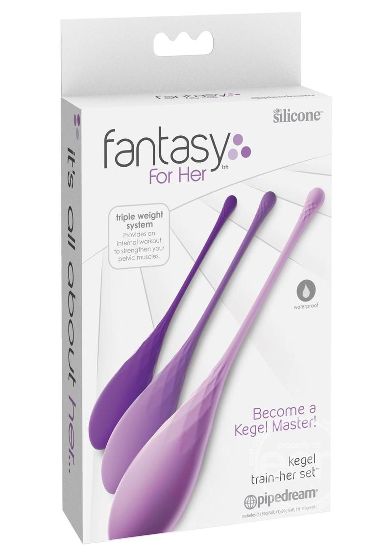 Fantasy For Her Silicone Kegel Train Her Set