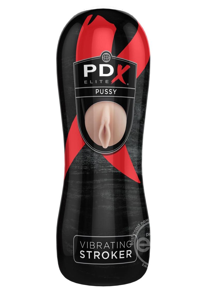 PDX Elite Vibrating Masturbator with Bullet