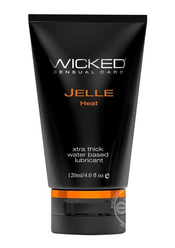 Wicked Jelle Heat Waterbased Warming Anal Gel 4oz